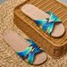 Indoor Women Shoes Linen Couple Lightweight Home Slippers_maomaolike.com
