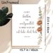 German Bible Verse Painting Poster, Warm-toned Floral Accent Poster, Gentle Inspirational Religious Decor For Bedroom, Living Room And Prayer Space_maomaolike.com