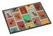 Lots Of Airedale Terrier Doormat Front Door Mat Indoor Outdoor Rugs For Entryway, Non Slip Washable Low Pile, 24H X 36W_maomaolike.com