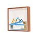 Ticket Stub Storage Wooden Photo Hollow Concert Ticket Frame, Transparent Map Frame For Travel Savings_maomaolike.com