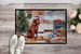 Redbone Coonhound Christmas Cookies Doormat Front Door Mat Indoor Outdoor Rugs For Entryway, Non Slip Washable Low Pile, 24H X 36W_maomaolike.com