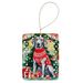 Weimaraner Christmas Porcelain Ornament Christmas Tree Hanging Decorations For Home Christmas Holiday, Rectangle, Gift, Multicolor_maomaolike.com