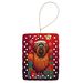 Briard Holiday Christmas Porcelain Ornament Christmas Tree Hanging Decorations For Home Christmas Holiday, Rectangle, Gift, Multicolor_maomaolike.com