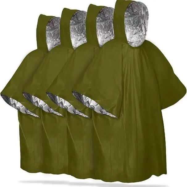 Outdoor Raincoat Emergency Camping Temperature Loss Insulation And Warm Equipment Survival Blanket Outdoor Supplies_maomaolike.com