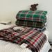 Wholesale Korean Style Yarn-Dyed Washed Cotton Hollow Lace Summer Cool Machine Washable Air Conditioning Simple Grid Thin Quilt_maomaolike.com