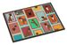 Lots Of Black Face Boxer Doormat Front Door Mat Indoor Outdoor Rugs For Entryway, Non Slip Washable Low Pile, 24H X 36W_maomaolike.com