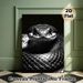 Snake Themed Painting Poster, Monochrome Realistic Snake Close-up Poster, Detailed Scale Texture, Ideal For Living Room And Office Wall Decoration_maomaolike.com