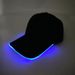 Hot Sale Fashion Glowing Baseball Cap LED Hiphop Club Props Fluorescent Light Up Hat DJ Music Supplies Costume_maomaolike.com