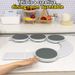 360° Rotating Lazy Susan Turntable – Durable Serving Tray For Dining Table, Buffet & Family Gatherings (White, 4/6/8_maomaolike.com