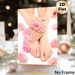 Manicure & Pedicure Themed Painting Poster, Soft-toned Elegant Beauty Scene Poster, Brings Gentle Relaxing Ambiance, Perfect For Beauty Salon, Spa_maomaolike.com