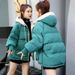 Down jacket for women winter new Korean style student short cotton padded jacket loose thickened cotton coat_maomaolike.com