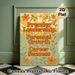 Motivational Leadership & Career Growth Painting Poster, Retro Floral Decorative Poster, Inspiring Positive Quote Art, Ideal For Office Workspace_maomaolike.com