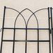 2 Pack Metal Garden Trellis 71" X 17.7" Rustproof Trellis For Climbing Plants Outdoor Flower Support Black_maomaolike.com