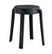 6 Pack Stackable Classroom Stools Plastic Stools Nesting Stools Colorful Round Stools Indoor Outdoor Flexible Seating Decorative Stools Chairs For Home Office School Classroom Black_maomaolike.com