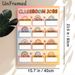 Classroom Jobs Painting Poster, Pastel Boho Style Classroom Role Chart Poster, Organized Slot Design To Assign Classroom Tasks, Suitable For Classroom_maomaolike.com
