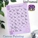 Russian Alphabet Painting Poster, Vintage-toned Cursive Russian Letters Poster, Practical Tool For Learning Russian Script, Suitable For Language_maomaolike.com