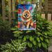 Chow Chow Christmas Reindeer Garden Flag Mailbox Flag Decorative Yard Flag Banner Outside Patio Artwork Yard Flower Beds, Garden Size, Multicolor_maomaolike.com