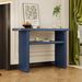Elegant Minimalist Console Table With Rounded Edges And Sturdy Shelf Design For Entryway,Living Room_maomaolike.com