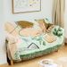 Bohemian Tassel Sofa Cover - Minimalist Cotton Throw Blanket For Couch Decor (Lightweight Fringe Trim Neutral Tone Woven_maomaolike.com