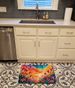 Alstroemerias In Color Memory Foam Kitchen Mat Machine Washable Anti-Fatigue Mat Cushion Comfort Bath Mat Or Kitchen Rug_maomaolike.com