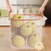 PVC Mesh Quilt Storage Bag, Large Capacity, For Clothes, Quilts, Moving, Packing, And Organizing Luggage; Waterproof And Moisture-proof._maomaolike.com
