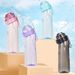 LUSQI 650ML Air Flavored Water Bottle With 7PCS Random Flavor Pods Straw Cup Tritan For Outdoor Sports BPA Free_maomaolike.com