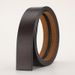 New Men's Genuine Leather Automatic Men Fashion No Buckle Belts High Quality Black Brown Waistband 3.5cm_maomaolike.com