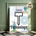 Technology Themed Painting Poster, Vibrant Cartoon Tech Elements Poster, Sleek Tech-inspired Decor Ideal For Home Office, Tech Workspace And Study_maomaolike.com