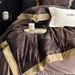 Elegant、Understated Luxury 、 High-end American Retro-style Long-staple Cotton Four-piece Set With Floral Print,_maomaolike.com