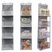 1pc 4 /6Layer Over The Door Organizer Cosmetics Wall Hanging Storage Organizerfor Nursery Bathroom Closet Bedroom Dorm_maomaolike.com