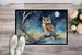 Owl Perched In Coastal Tree Doormat Front Door Mat Indoor Outdoor Rugs For Entryway, Non Slip Washable Low Pile, 24H X 36W_maomaolike.com