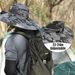 Hot Sale Wide Brim with Solar/USB Charging Fan Fisherman Cowboy Sunshade Hat for Outdoor Riding Hiking Fishing_maomaolike.com