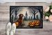 Irish Setter Spooky Halloween Doormat Front Door Mat Indoor Outdoor Rugs For Entryway, Non Slip Washable Low Pile, 24H X 36W_maomaolike.com