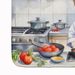 Papillon The Chef Memory Foam Kitchen Mat Machine Washable Anti-Fatigue Mat Cushion Comfort Bath Mat Or Kitchen Rug_maomaolike.com