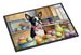 Decorating Easter Boston Terrier Doormat Front Door Mat Indoor Outdoor Rugs For Entryway, Non Slip Washable Low Pile, 24H X 36W_maomaolike.com