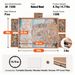 Portable Puzzle Board - Can Hold 1500 DIY Rotating Puzzle Boards With Drawers And Lids - Sturdy Puzzle Table With 6 Drawers - With Lazy Susan, Rotating Puzzle Accessories, (workbench+6 Drawers)_maomaolike.com