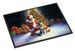 Akita And Santa Claus Doormat Front Door Mat Indoor Outdoor Rugs For Entryway, Non Slip Washable Low Pile, 24H X 36W_maomaolike.com