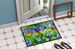 Illinois Violet In Watercolor Doormat Front Door Mat Indoor Outdoor Rugs For Entryway, Non Slip Washable Low Pile, 24H X 36W_maomaolike.com