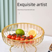 European Style Light Luxury Creative Living Room Household Fruit Basket Afrnoon Tea Dessert Hol Front Desk Candy_maomaolike.com