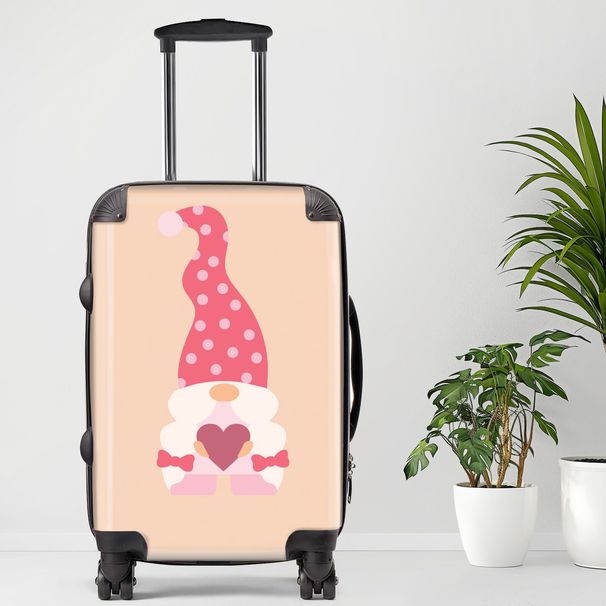 Gnome2 Luggage, 20/24/28 Inch Luggage, Carry-On, Custom Luggage, Luggage Set, Suitcase, Travel, Vacation, Cabin Suitcase, Custom Suitcase, Personalized Luggage_maomaolike.com