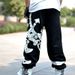 Men's Clothing men's street dance hip hop sweatpants large size pants large size pants loose and large_maomaolike.com