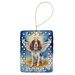 Welsh Springer Spaniel My Angel Porcelain Ornament Christmas Tree Hanging Decorations For Home Christmas Holiday, Rectangle, Gift, Multicolor_maomaolike.com