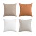 Nordic Modern Minimalist PU Plaid Throw Cross-Border Hot Seller Home Use Homestay Sofa Cushion Cover Soft Decor Pillow_maomaolike.com