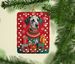 Dalmatian Holiday Christmas Porcelain Ornament Christmas Tree Hanging Decorations For Home Christmas Holiday, Rectangle, Gift, Multicolor_maomaolike.com