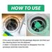 Jakehoe Garbage Disposal Cleaning Block, Kitchen Food Waste Disposal Agent Pipeline Cleaning Block_maomaolike.com