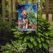 Otterhound Christmas Reindeer Garden Flag Mailbox Flag Decorative Yard Flag Banner Outside Patio Artwork Yard Flower Beds, Garden Size, Multicolor_maomaolike.com