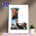 Civil Rights Icon Themed Painting Poster, Vibrant Realistic Style Poster, Inspirational Wall Decor Capturing Historic Rights Movement Scenes For Home_maomaolike.com