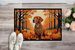 Vizsla Fall Doormat Front Door Mat Indoor Outdoor Rugs For Entryway, Non Slip Washable Low Pile, 24H X 36W_maomaolike.com