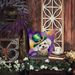 Bichon Frise King Of Mardi Gras Throw Pillow Machine Washable, Indoor Outdoor Decorative Pillow For Couch, Bed Or Patio, 18Hx18W_maomaolike.com