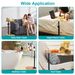 1Pc C-Shaped Bathtub Tray Table With Adjustable Height 360Degree Rotatable Desktop Freestanding Bath Caddy Against Wall Couch Bed Sofa Side Table_maomaolike.com